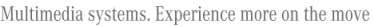 E-Class Estate: multimedia systems