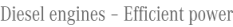 M-Class: Diesel engines